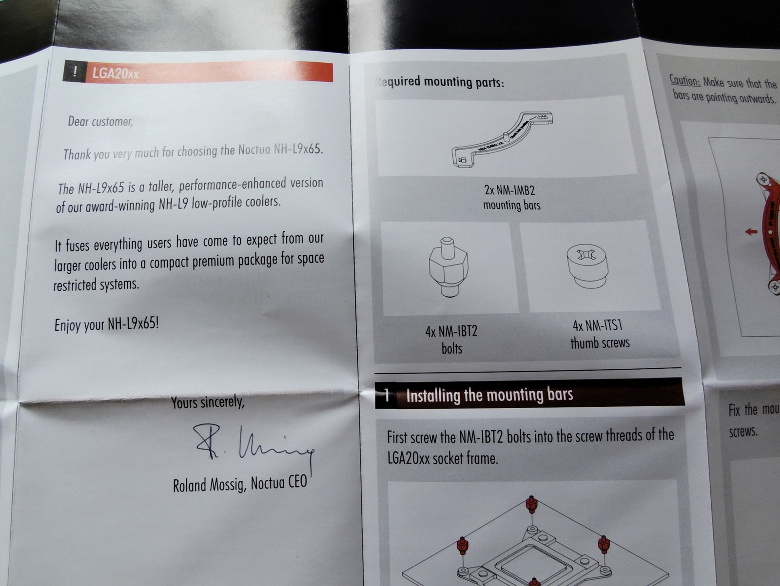 Noctua SecuFirm2 Intel Mounting Bracket Screws Parts for NH-L9x65 CPU Cooler - Image 9