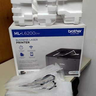 Original Shipping Box & Packing Foam for Brother HL-L6200DW Business Laser Printer