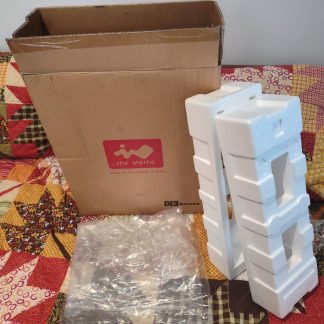 Original Shipping Box, Bag, Packing Foam for In Win CE052 Black Desktop PC Case