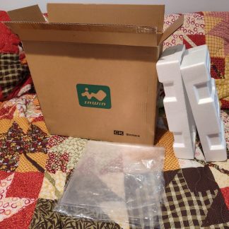 Original Shipping Box, Bag, Packing Foam for In Win CK722 Black Desktop PC Case