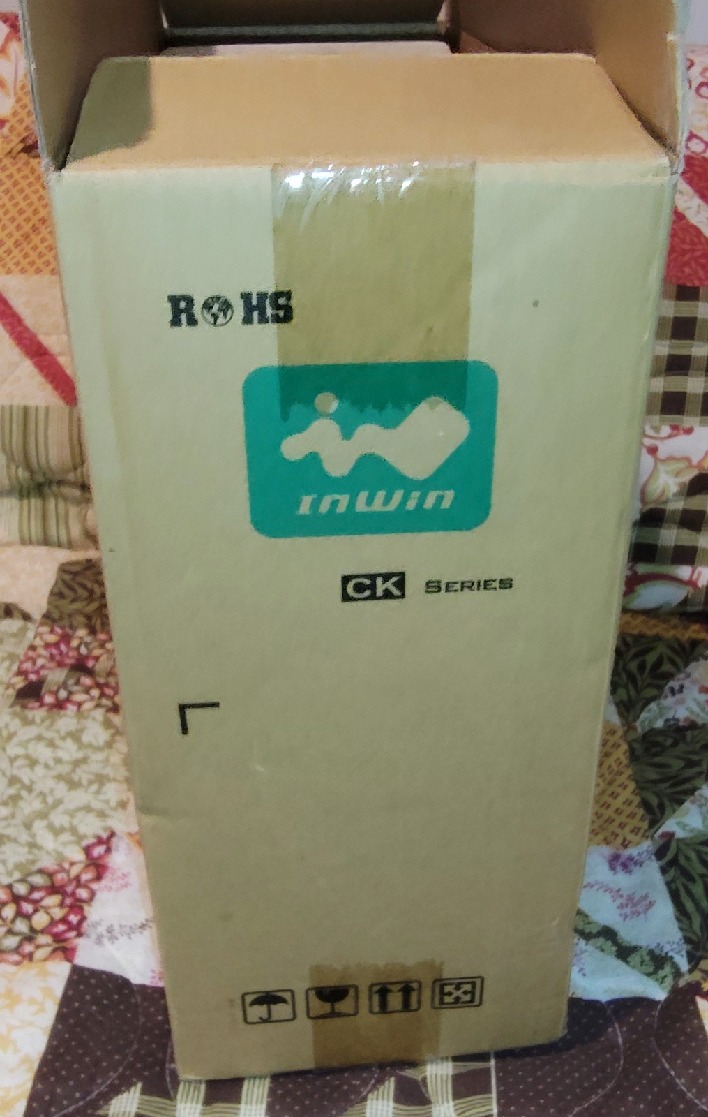 Original Shipping Box, Bag, Packing Foam for In Win CK722 Black Desktop PC Case - Image 13