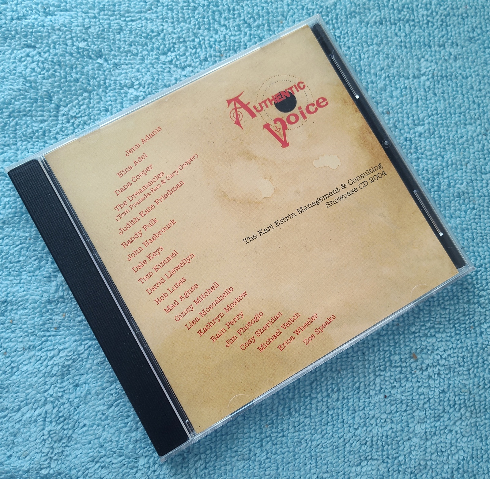 Authentic Voice Oasis Independent Indie Music Audio CD 2004 Sheena Dog Recording