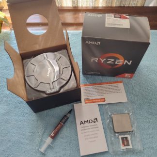 AMD Ryzen 5 3600 CPU Socket AM4 Processor 100-100000031BOX w/ Heatsink Fan Paste