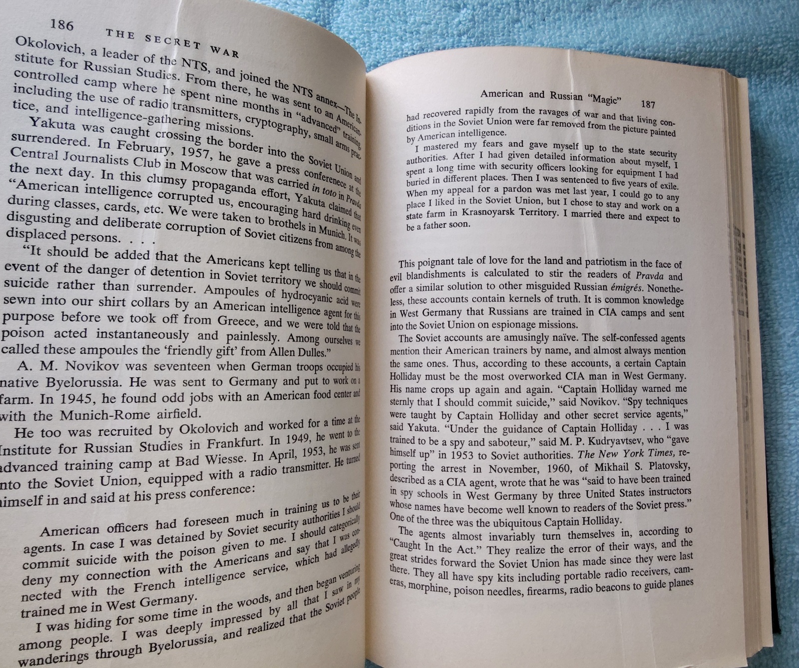 The Secret War International Espionage by Sanche de Gramont Hardcover Book 1962 - Image 12