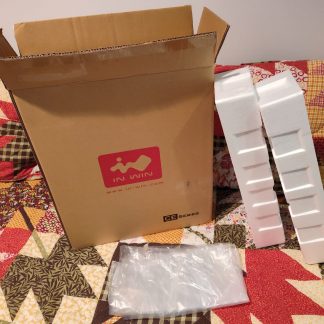 Original Shipping Box, Bag, Packing Foam for In Win CE685 Black Desktop PC Case