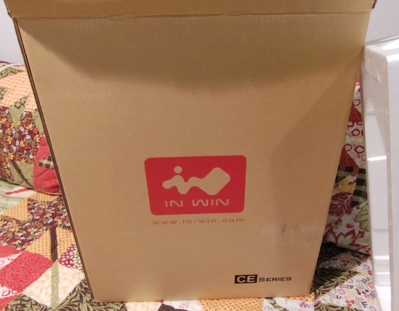 Original Shipping Box, Bag, Packing Foam for In Win CE685 Black Desktop PC Case - Image 3