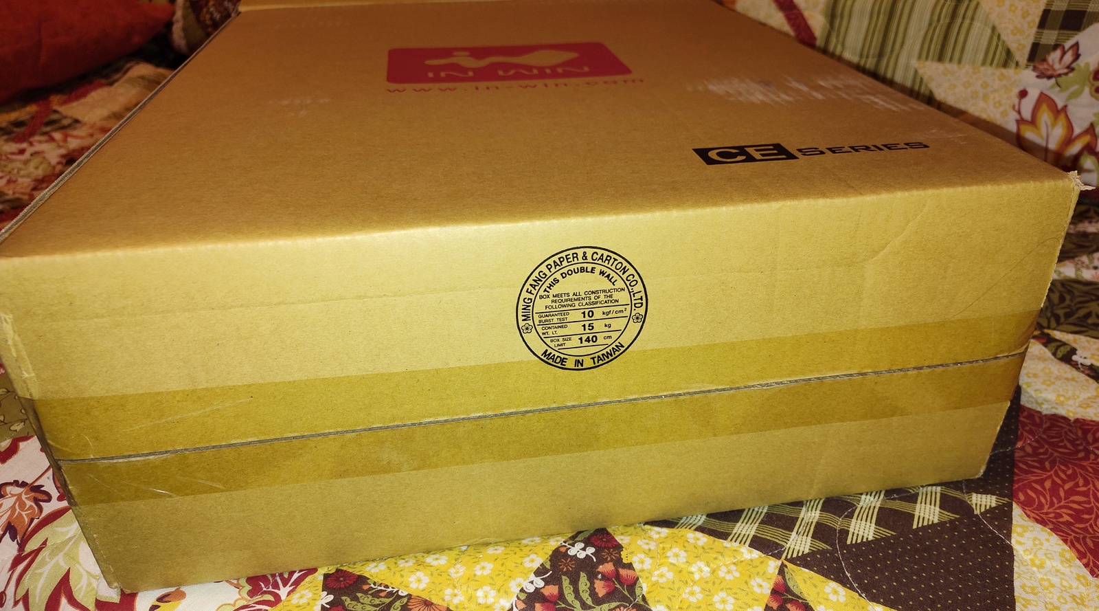 Original Shipping Box, Bag, Packing Foam for In Win CE685 Black Desktop PC Case - Image 13