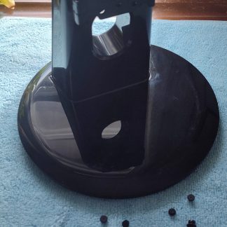 Black Asus VH238H Monitor Screen Display Stand Base w/ Screws & Hole Covers 2013
