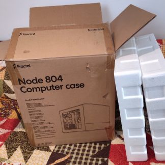 Original Shipping Box, Packing Foam for Fractal Design Node 804 Desktop PC Case