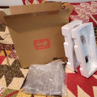 Original Shipping Box, Bag, Packing Foam for In Win CJ712 Black Desktop PC Case
