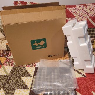 Original Shipping Box, Bag, Packing Foam for In Win CK709 Black Desktop PC Case
