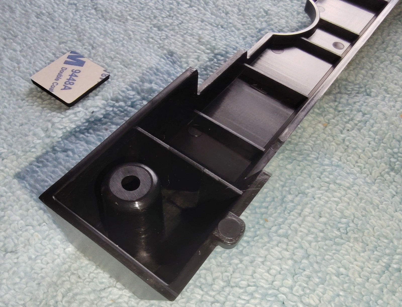 New Rear Black Plastic Foot w/ Pads for Corsair Obsidian 350D Computer PC Case - Image 5