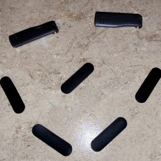 Black Plastic Feet Stands Props for Logitech K750 Wireless Solar Computer Keyboard