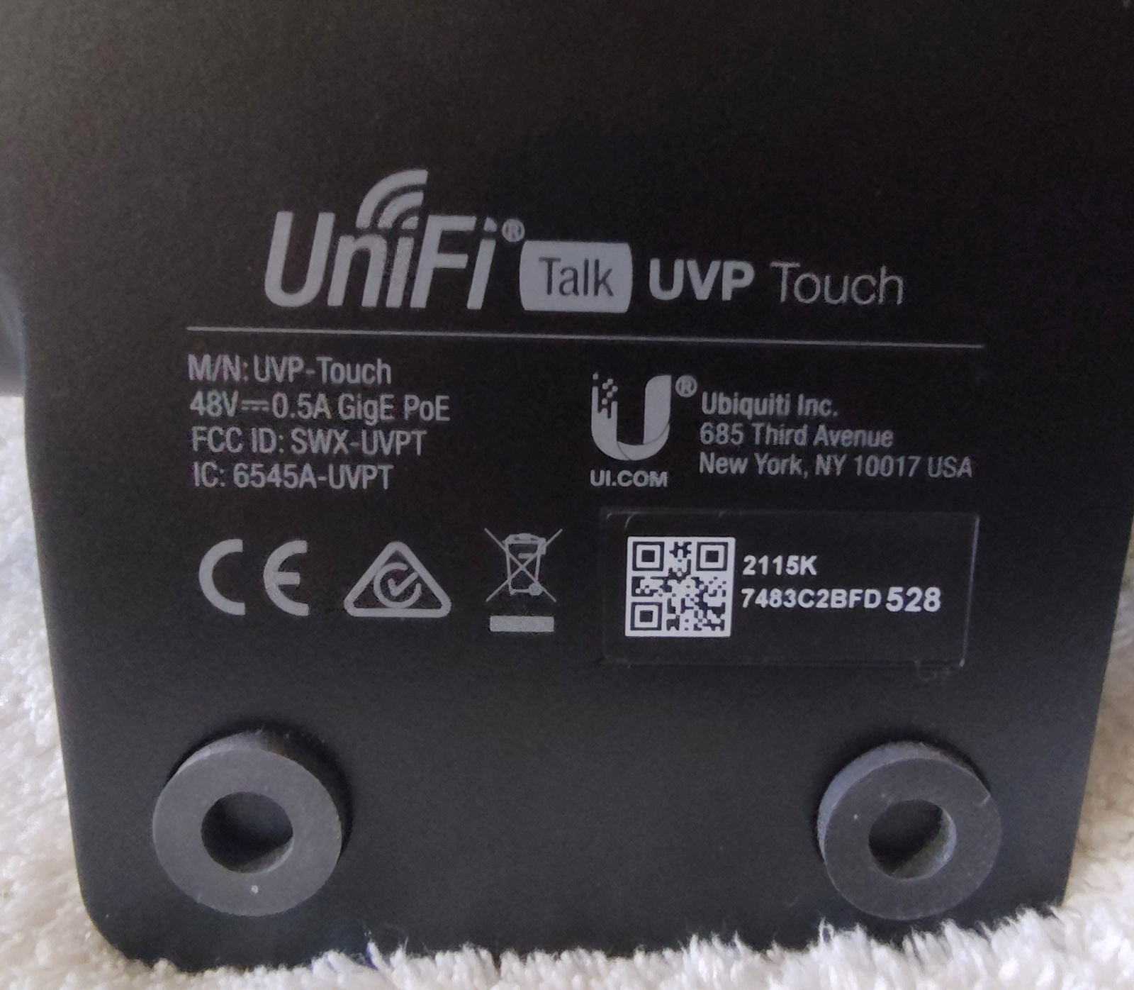 Ubiquiti UI UVP-Touch IP PoE Color Touch Screen Phone Telephone Unlocked 2021 - Image 6