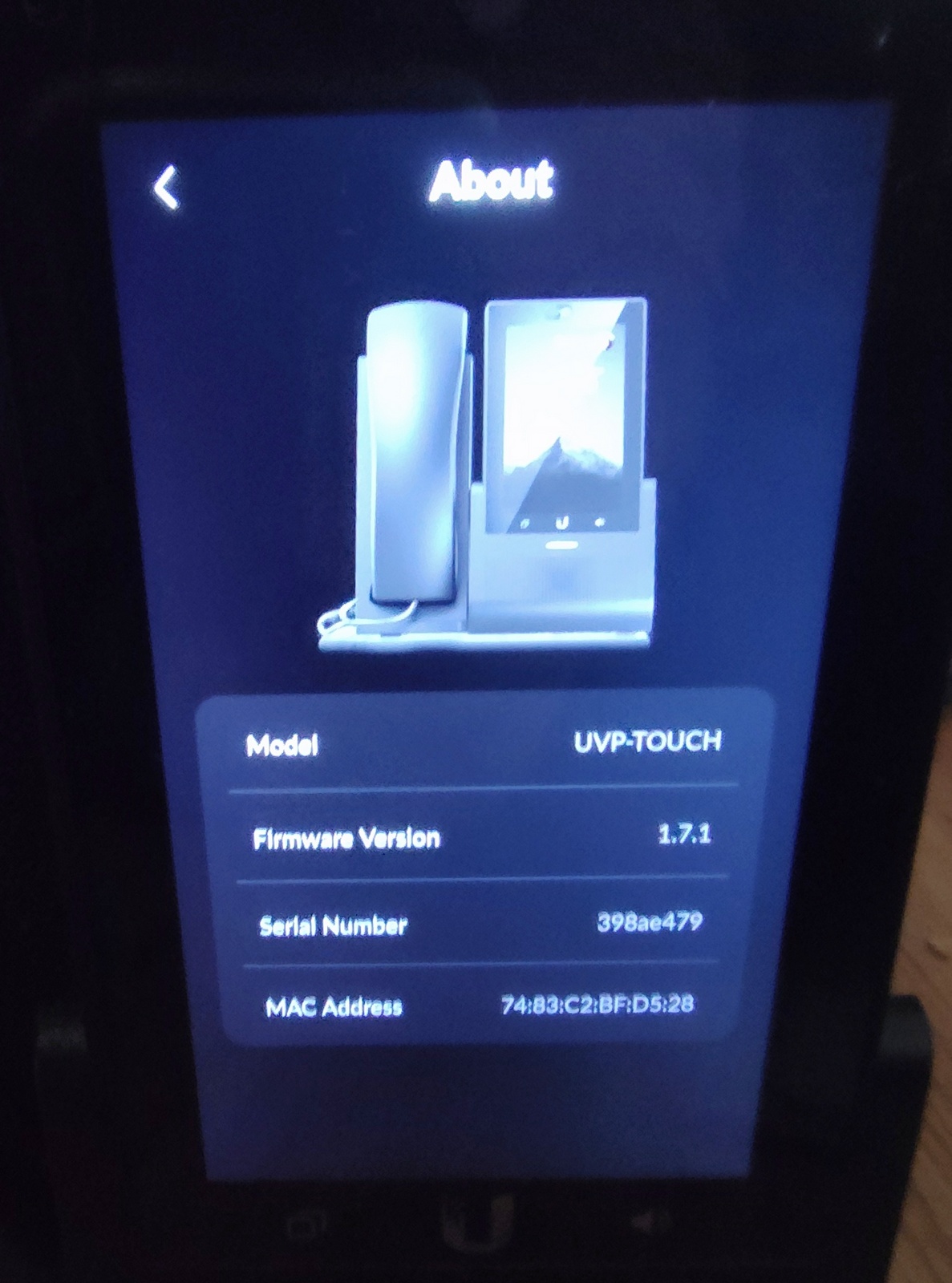 Ubiquiti UI UVP-Touch IP PoE Color Touch Screen Phone Telephone Unlocked 2021 - Image 10