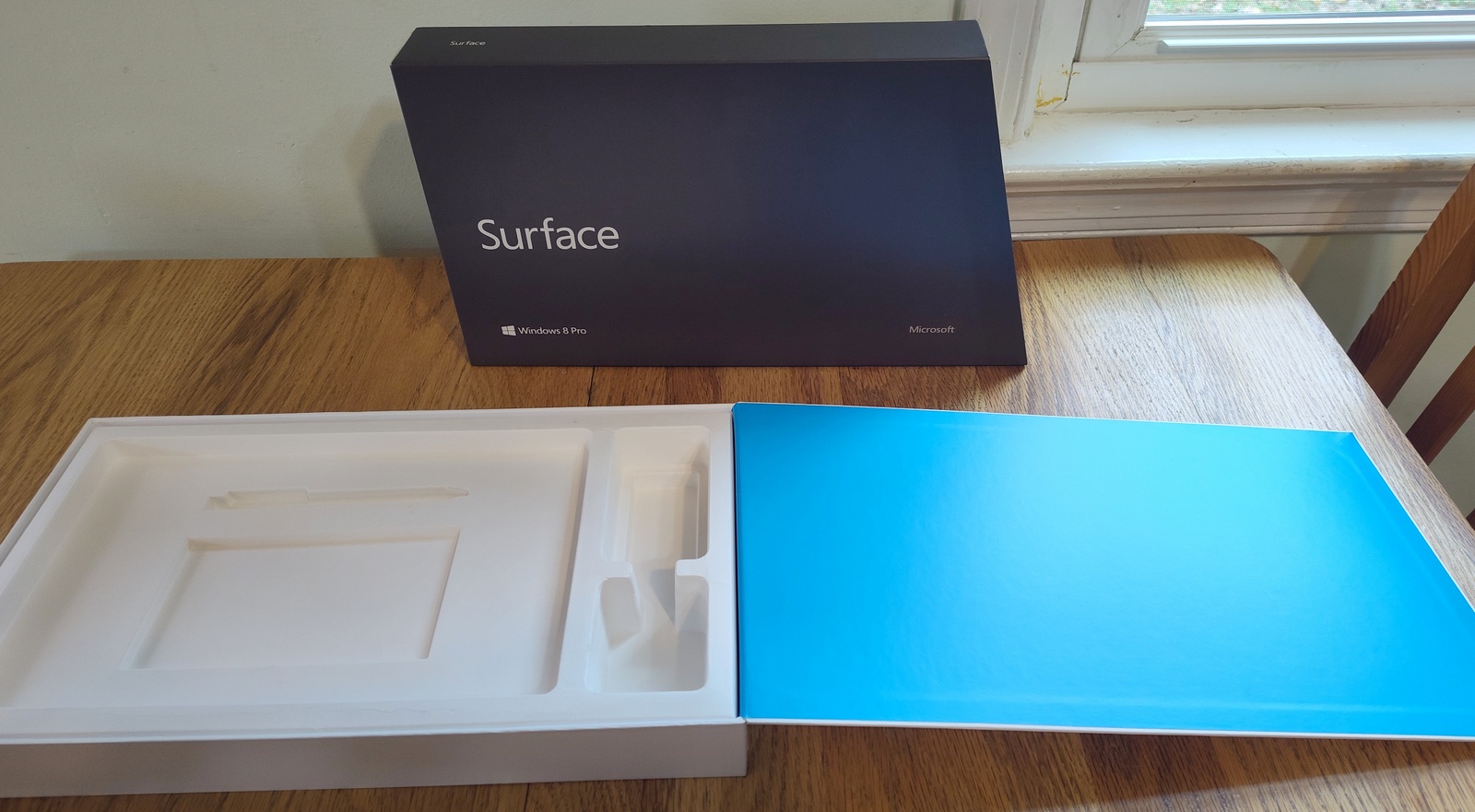 MS Microsoft Surface Pro 128 Model 1514 Original Box and Packing Only! 2013