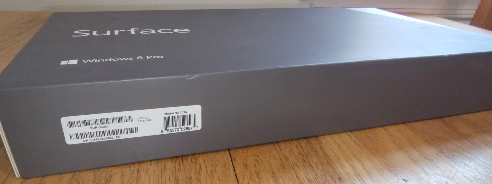 MS Microsoft Surface Pro 128 Model 1514 Original Box and Packing Only! 2013 - Image 5