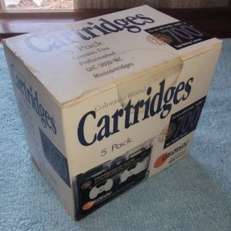 Box of 5 New, Old Stock Colorado Jumbo 700 DT-740 QIC-3010-MC 680/340 MB Tapes