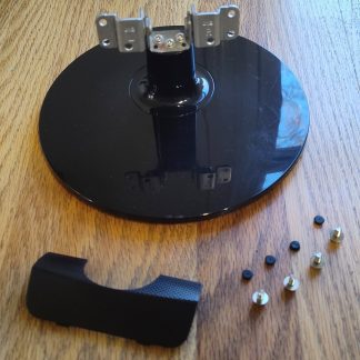 Black Asus VS228H-P Monitor Screen Display Stand Base & Screws, Hole Covers 2013