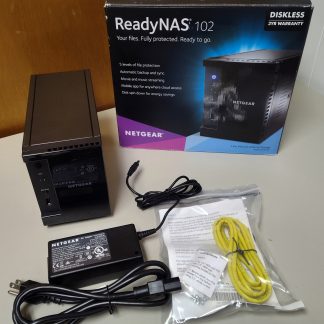 Netgear ReadyNAS RN10200-100NAS 2TB (2 x 1TB) 2-Bay NAS Network Attached Storage