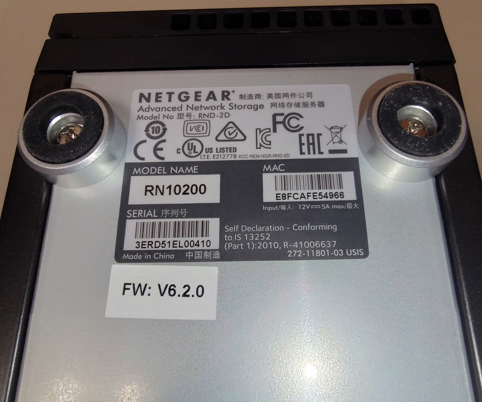 Netgear ReadyNAS RN10200-100NAS 2TB (2 x 1TB) 2-Bay NAS Network Attached Storage - Image 14