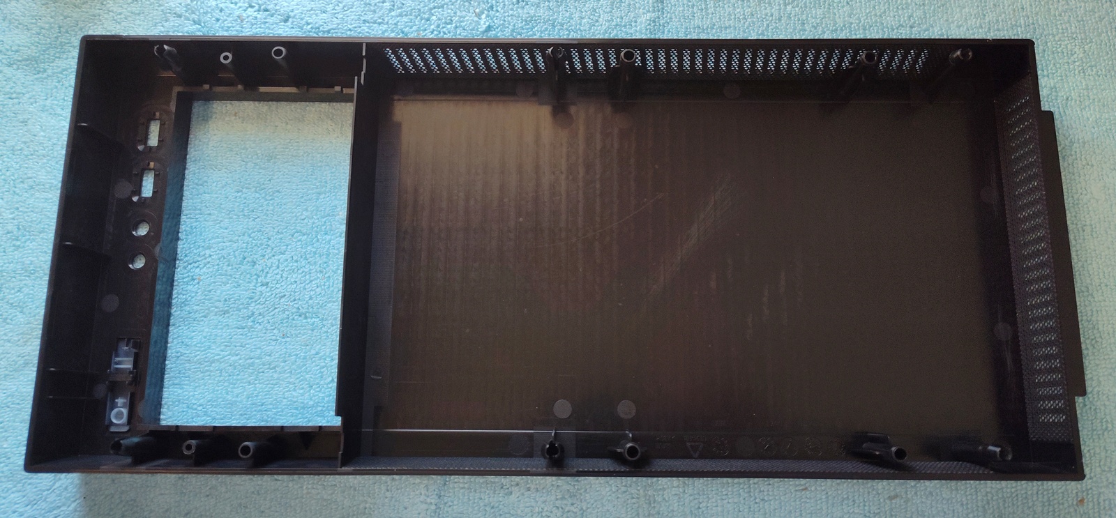 New Black Plastic Solid Front Panel Fascia Cover for Corsair Crystal 680X RGB - Image 4