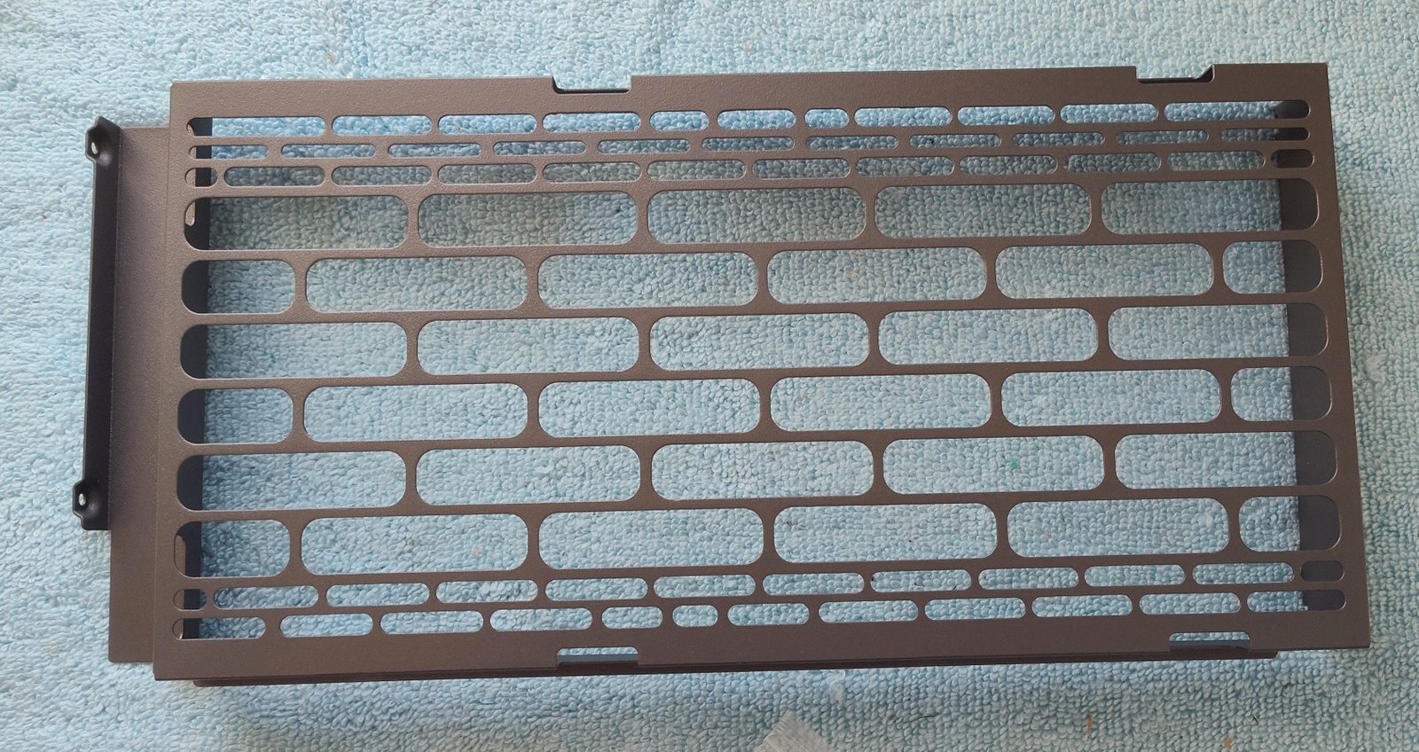 Grey Gray Steel Side Cooling Fan Mount Bracket for Fractal Design North PC Case - Image 3