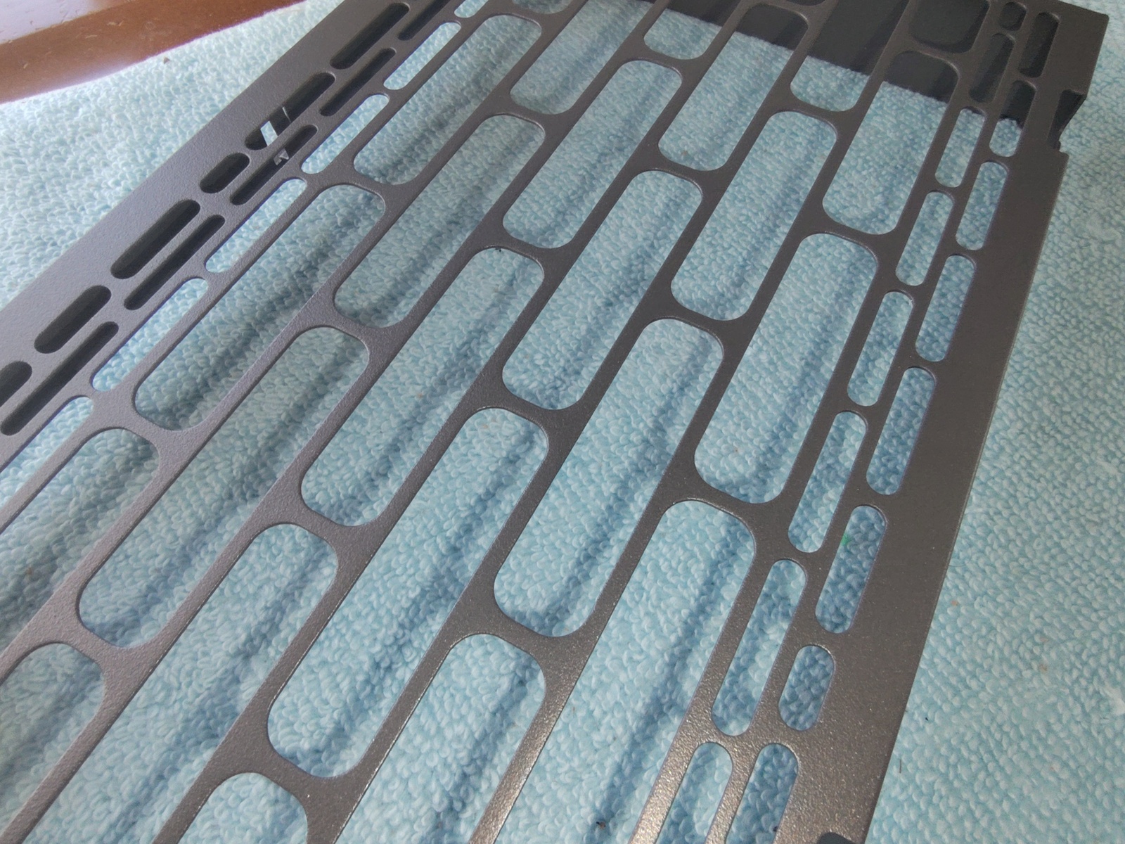 Grey Gray Steel Side Cooling Fan Mount Bracket for Fractal Design North PC Case - Image 5