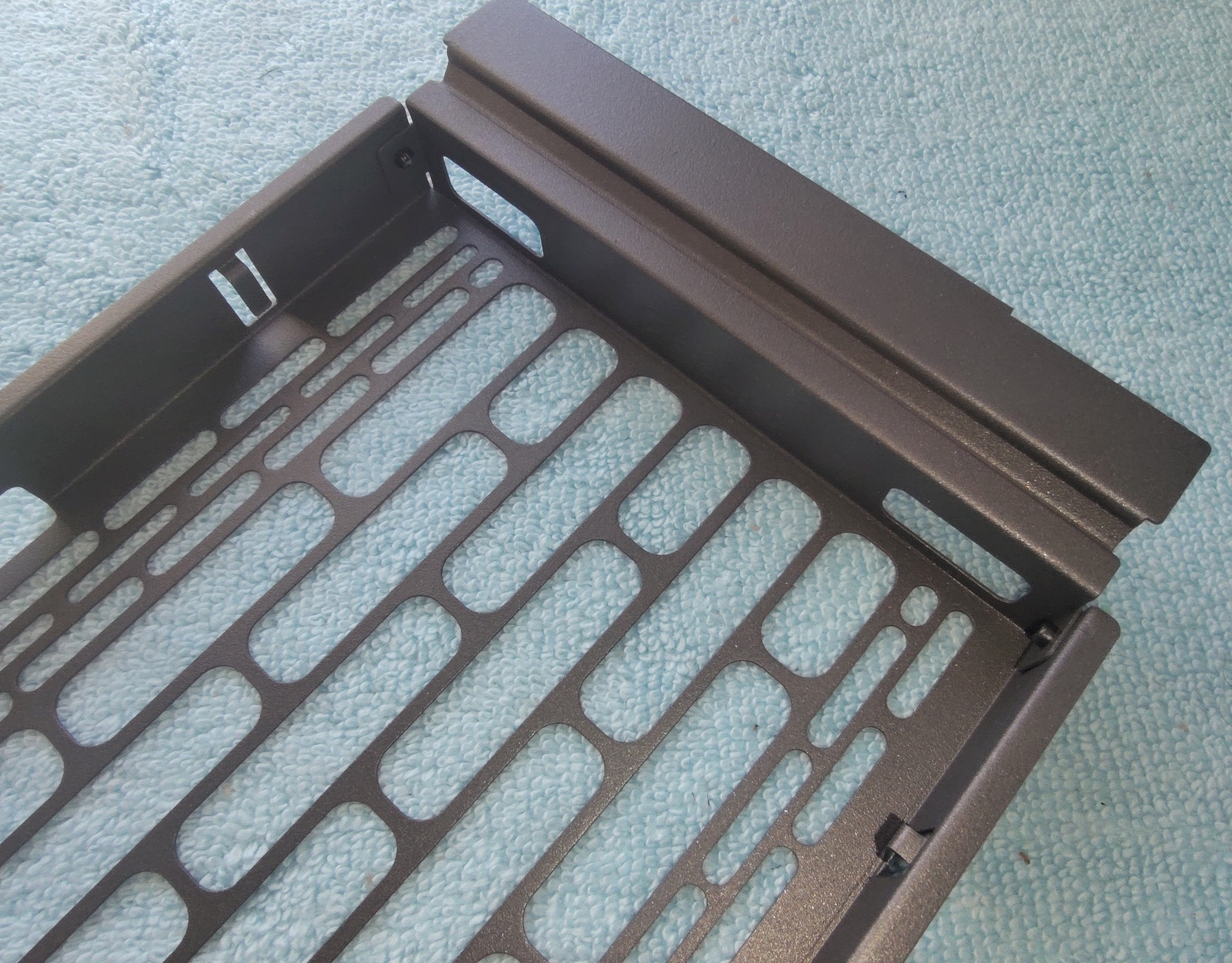 Grey Gray Steel Side Cooling Fan Mount Bracket for Fractal Design North PC Case - Image 7