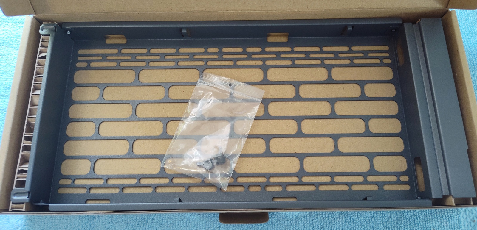 Grey Gray Steel Side Cooling Fan Mount Bracket for Fractal Design North PC Case - Image 9