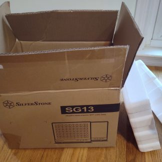 Original Shipping Box, Packing Foam for SilverStone SUGO SG13 Desktop PC Case