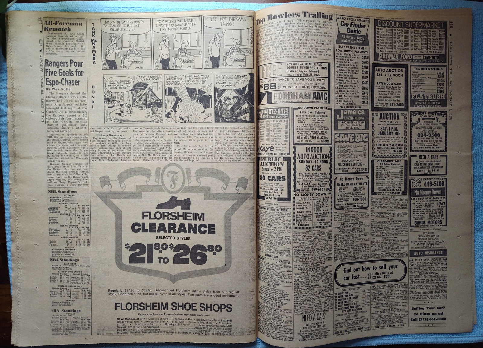 New York Daily News Jersey 2 January 1975 Mitchell Haldeman Watergate Guilty - Image 16