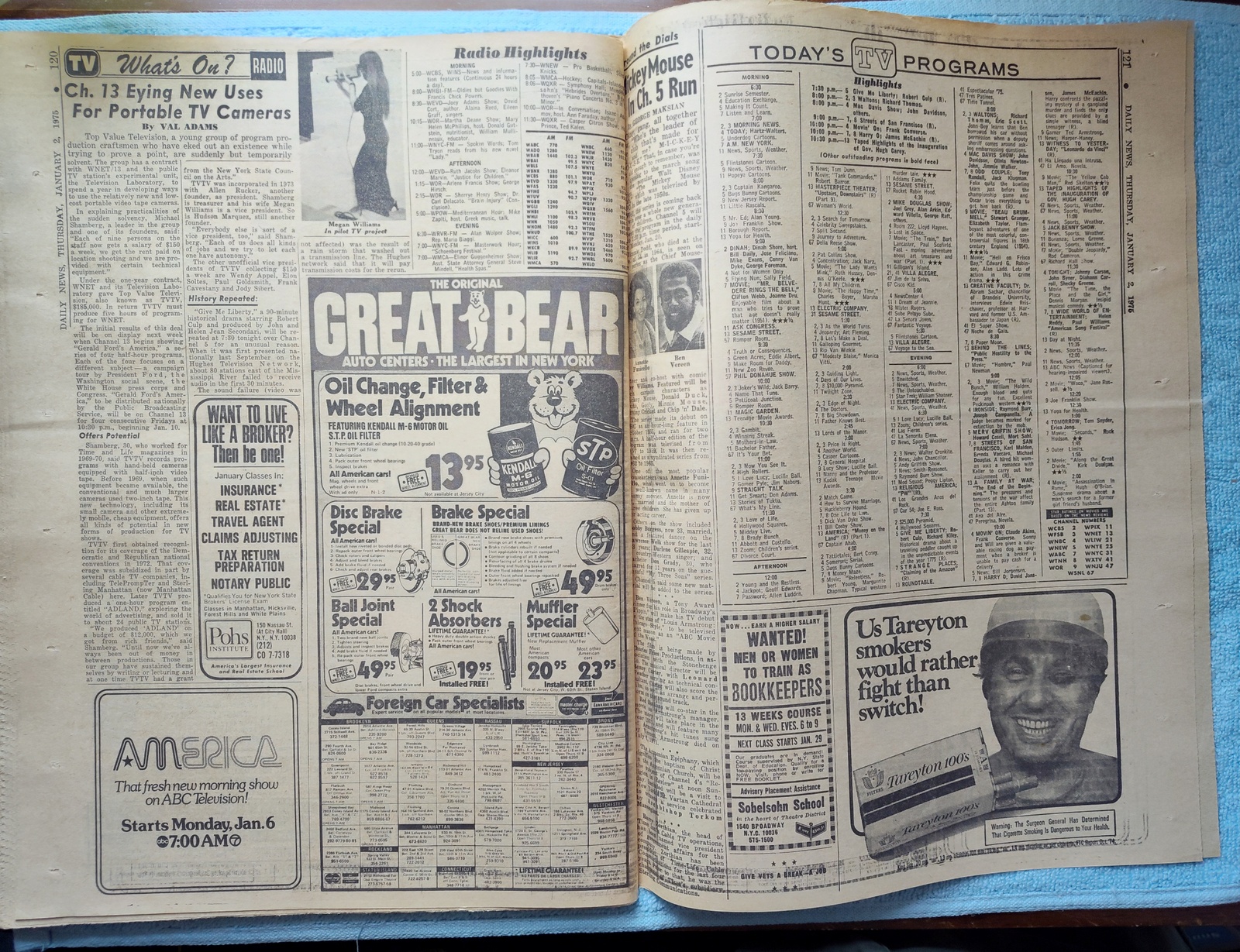 New York Daily News Jersey 2 January 1975 Mitchell Haldeman Watergate Guilty - Image 17