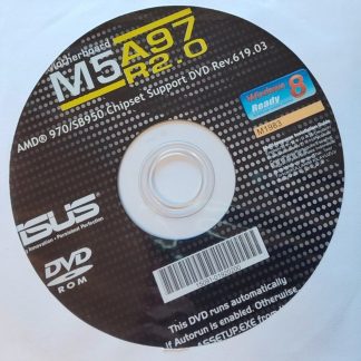 ISO Image of Original Driver DVD Disc for Asus M5A97 R2.0 Motherboard 2012