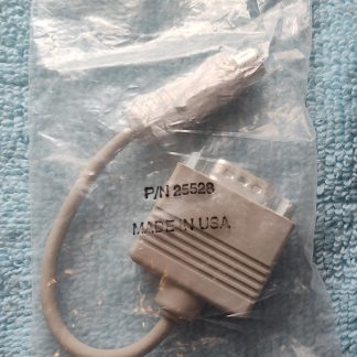 Microsoft Serial RS232 DB-9 to PS2 PS/2 Mouse Adapter Cable Dongle New Old Stock
