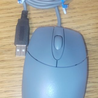 Logitech Gray Grey 3-Button USB Roller Ball Scroll Wheel Mouse M-UB48 501094