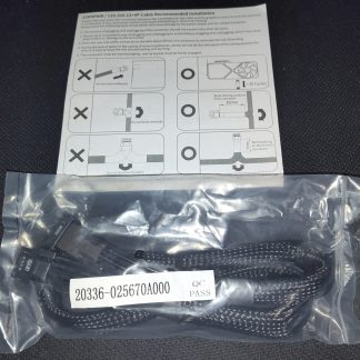 12VHPWR VGA PCIe Graphics Modular Power Cable for Cooler Master MWE Gold 850 V3