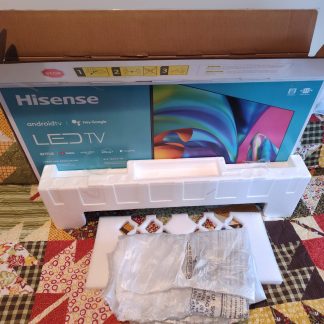 Original Shipping Box, Bag, Packing Foam for Hisense 32" LED 1080 HD TV 32A4FH
