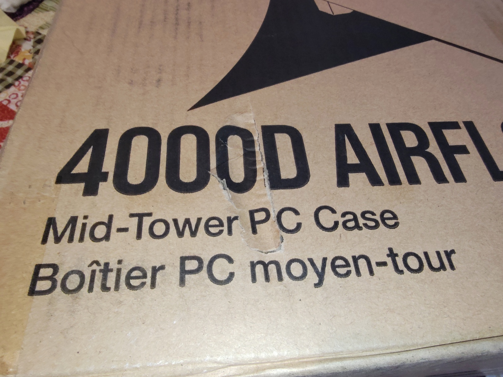 Original Shipping Box, Bag, Packing Foam for Black Corsair 4000D Airflow PC Case - Image 20