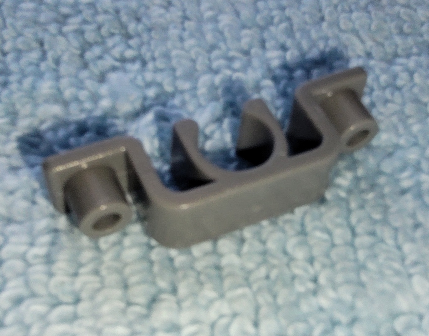 Grey Gray Plastic Side Panel Mounting Snap Clip 4 4000D X Airflow Computer Cases - Image 2