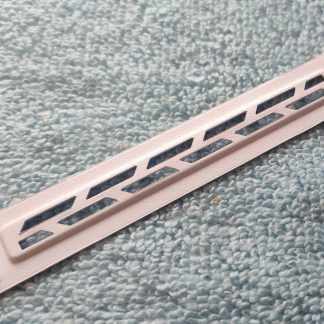 White Steel Vented PCIe Slot Cover Bracket for Lian Li A3-mATX-WD Desktop PC Case