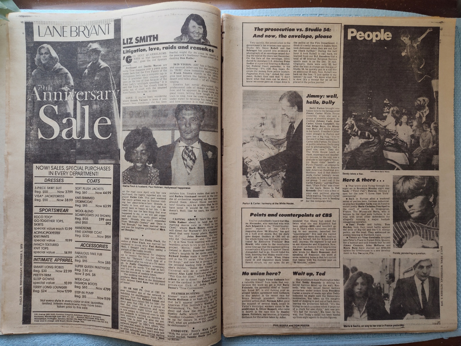 New York Daily News 3 October 1979 Pope John Paul II Visits NYC, Don Sutton ++ - Image 6