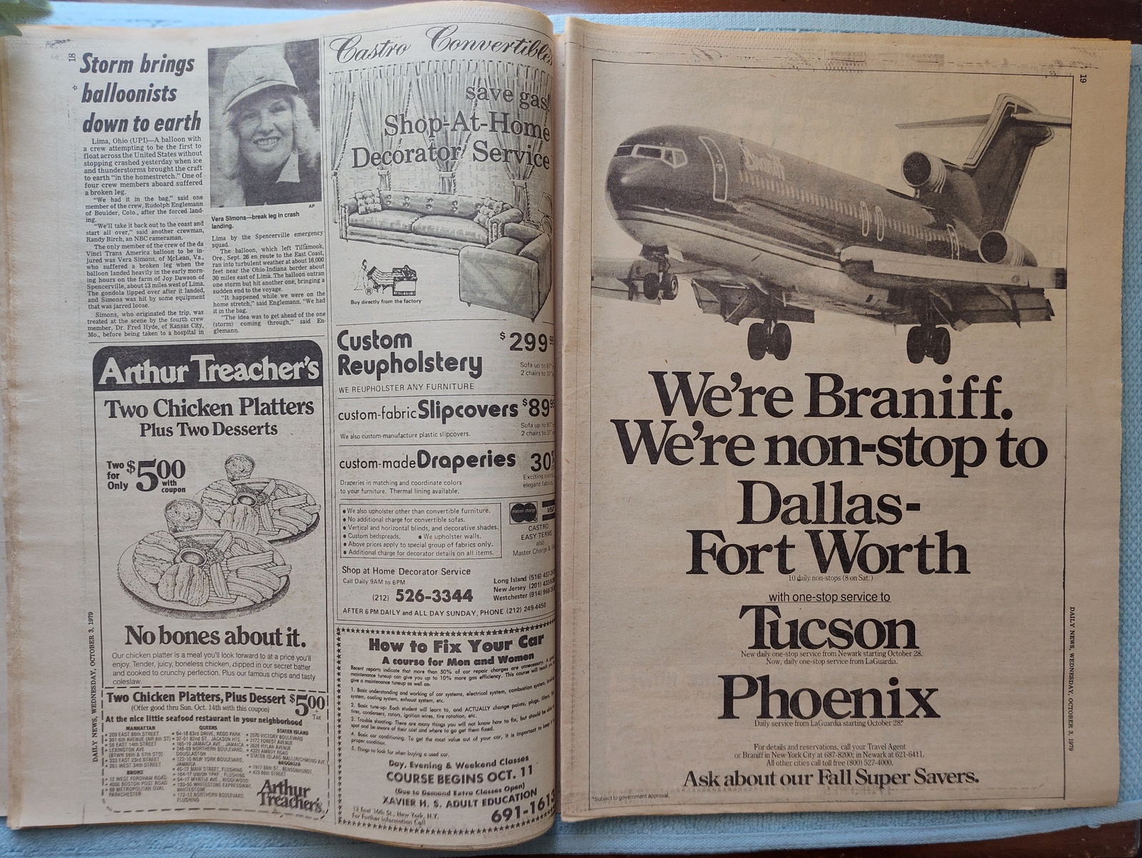 New York Daily News 3 October 1979 Pope John Paul II Visits NYC, Don Sutton ++ - Image 8