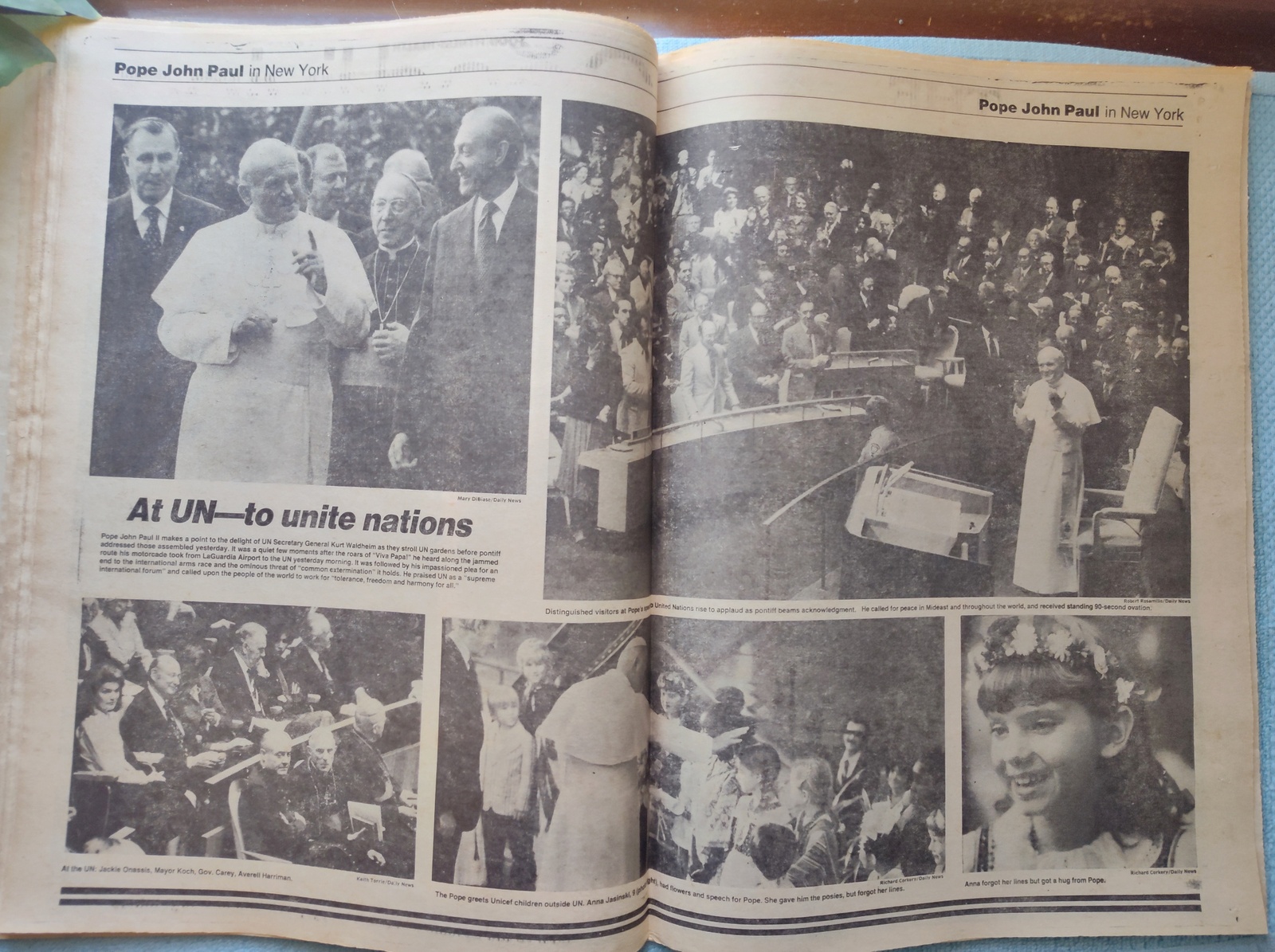 New York Daily News 3 October 1979 Pope John Paul II Visits NYC, Don Sutton ++ - Image 12