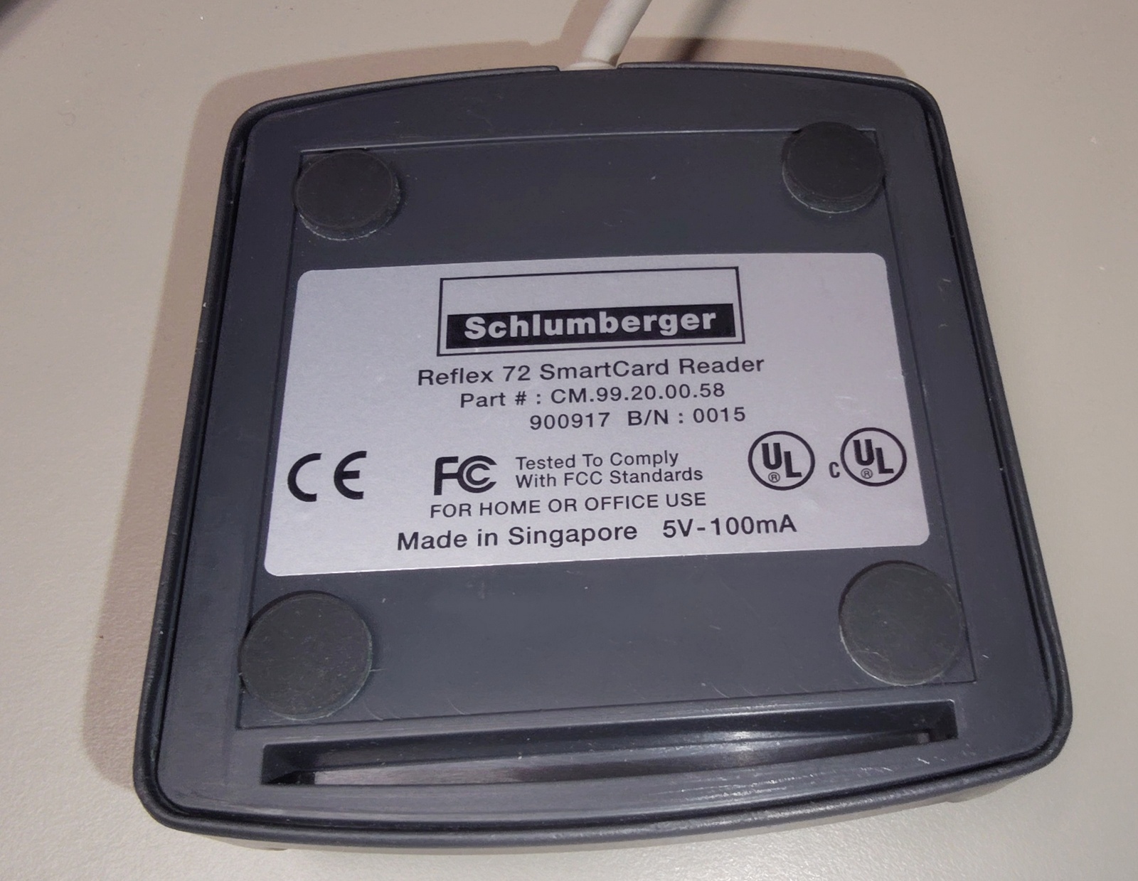 Schlumberger Reflex 72 Serial RS232 SmartCard Reader 4 Win 98 SE, Me, XP, NT 4.0 - Image 5