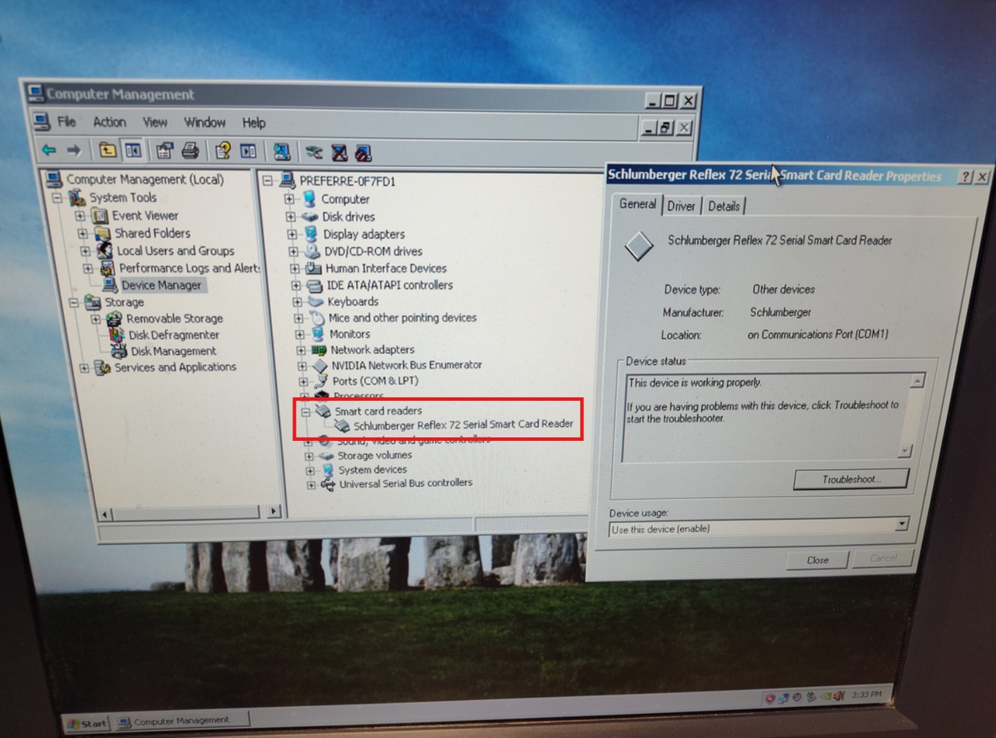 Schlumberger Reflex 72 Serial RS232 SmartCard Reader 4 Win 98 SE, Me, XP, NT 4.0 - Image 6