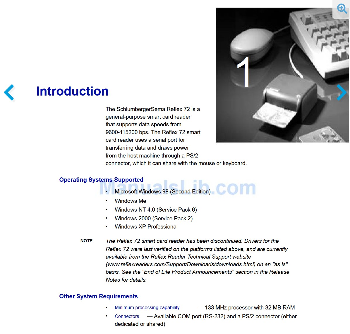 Schlumberger Reflex 72 Serial RS232 SmartCard Reader 4 Win 98 SE, Me, XP, NT 4.0 - Image 7