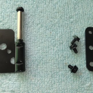 Black Side Panel Door Hinges Mounts for Corsair Crystal 680X RGB Desktop PC Case