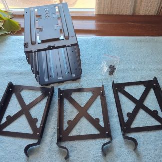 Black Steel 3.5" HDD Hard Disk Drive Bracket Holder 4 Corsair Vengeance C70 Case