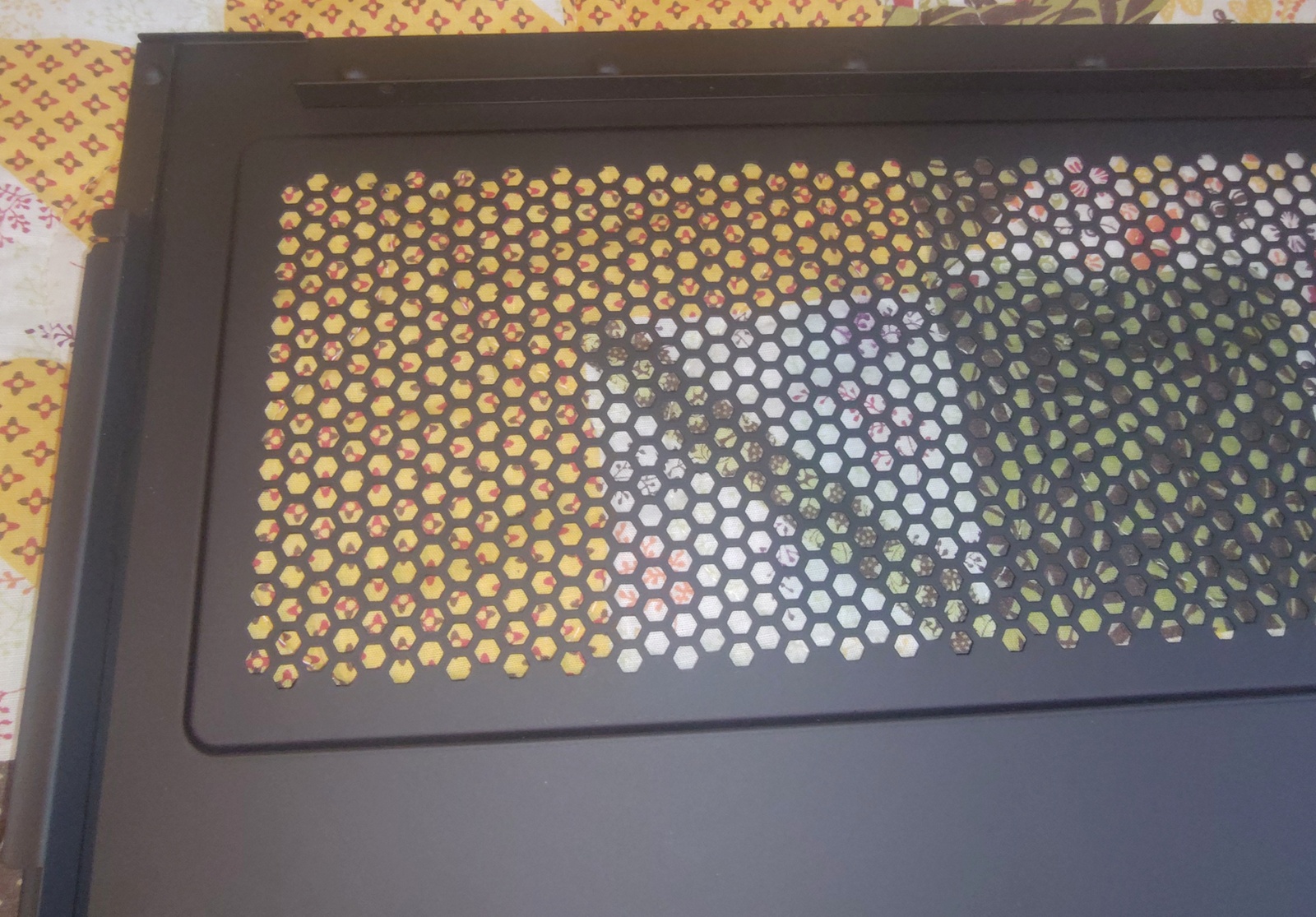 New Black Steel Metal Vented Side Panel Door 4 Corsair Crystal 680X RGB PC Case - Image 3